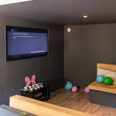 Salle TV Camping La Grainetière Ile de Ré Homair